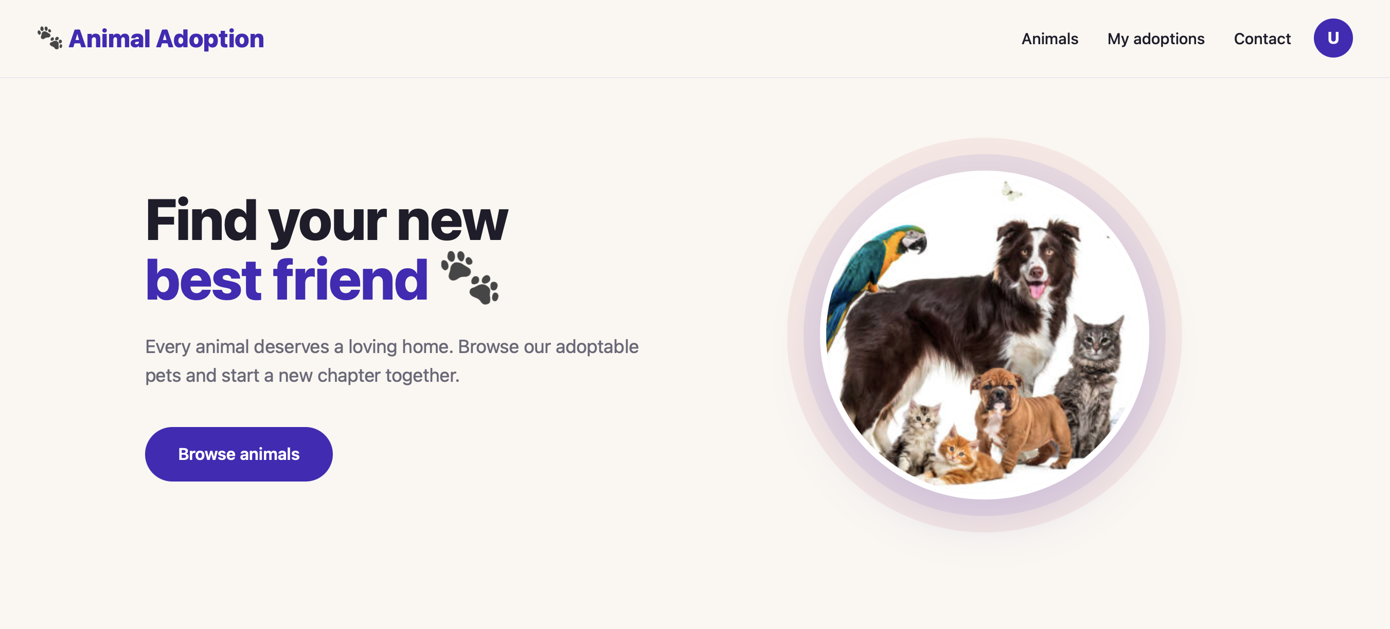 Animal Adoption